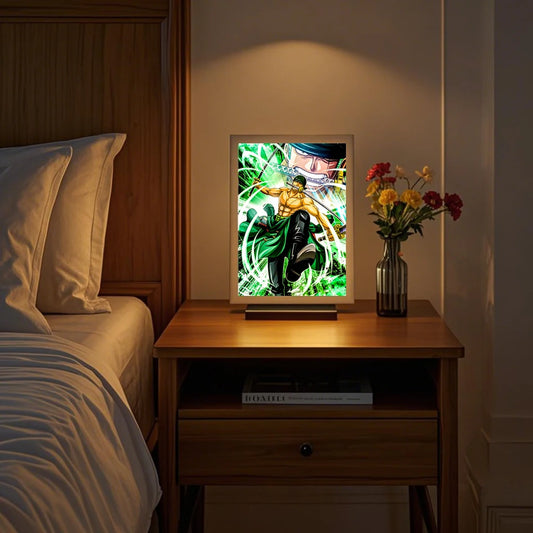 Tableau LED One piece 23x17cm