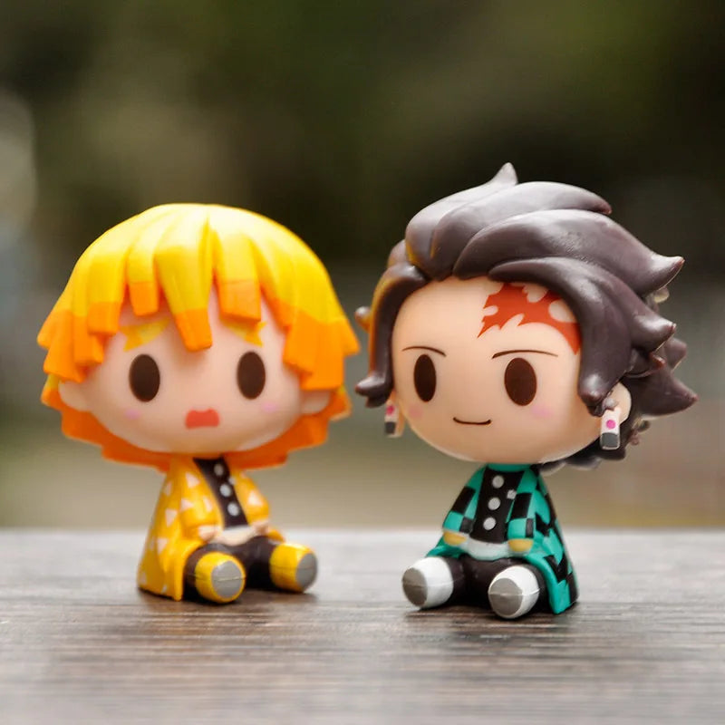 Lot de 4 mini figurines