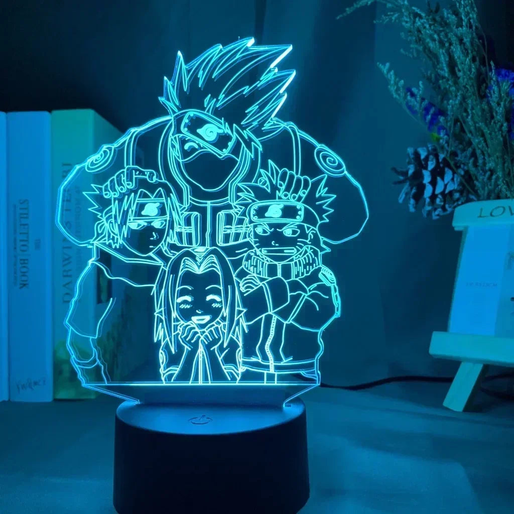 Lampe 3D - Naruto