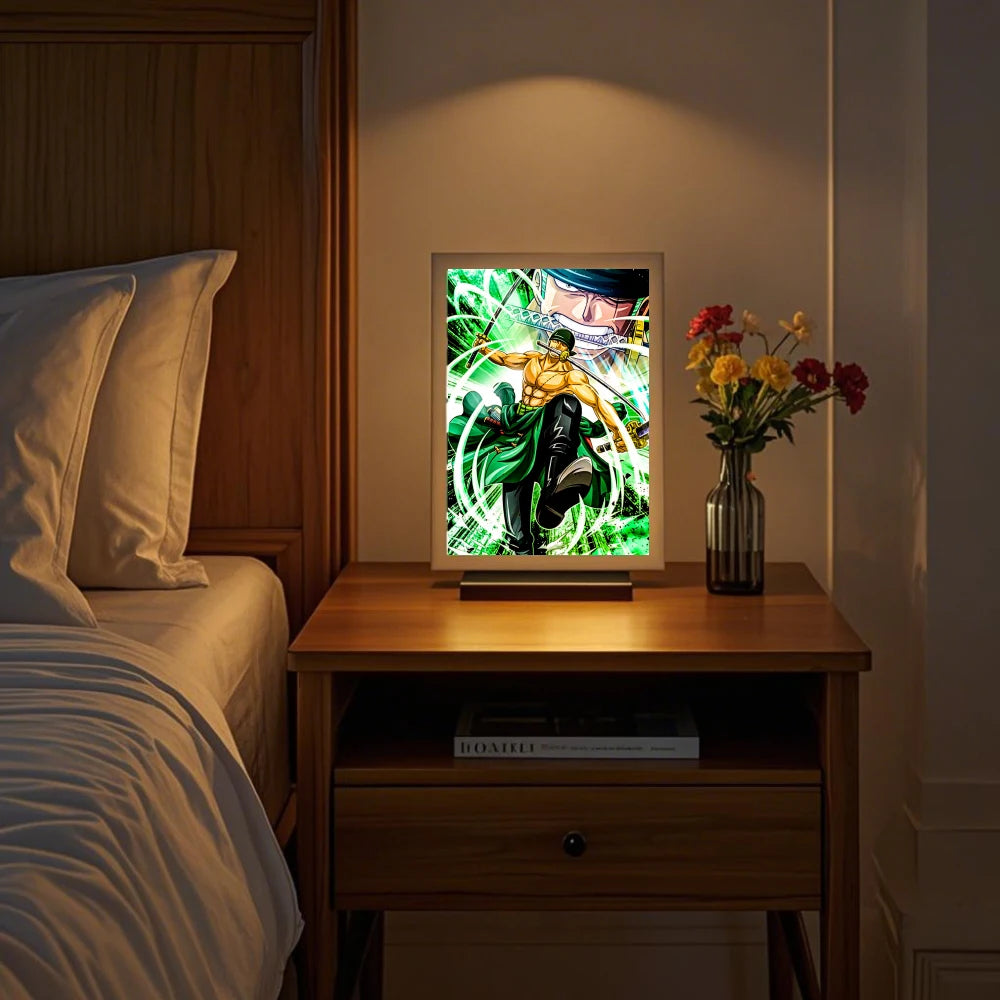 Tableau LED One piece 23x17cm