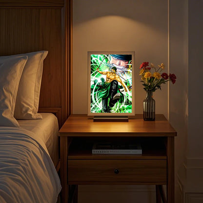 Tableau LED One piece 23x17cm