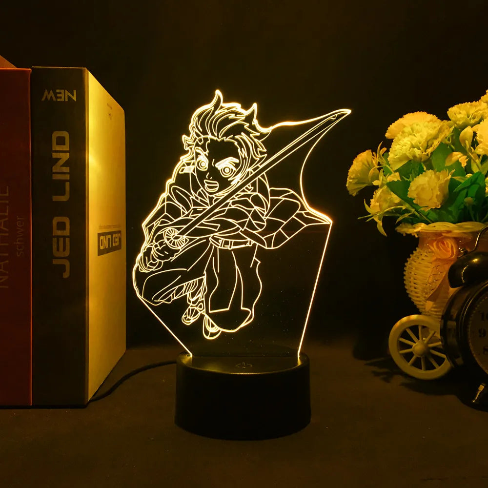 Lampe 3D - Demon Slayer