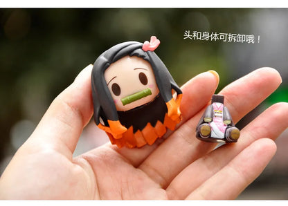 Lot de 4 mini figurines