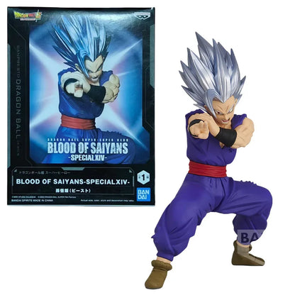 Bandai Genuine Banpresto Dragon Ball Super Anime Character BLOOD OF SAIYANS Son Gohan for Kids Gift Collection Action Toys Model