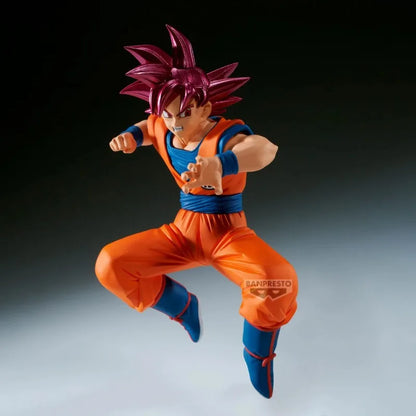 Bandai Original Banpresto Anime Dragon Ball Match Makers Super Saiyan God Goku Beerus PVC Action Figure Collectible Model Toys