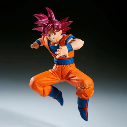Bandai Original Banpresto Anime Dragon Ball Match Makers Super Saiyan God Goku Beerus PVC Action Figure Collectible Model Toys