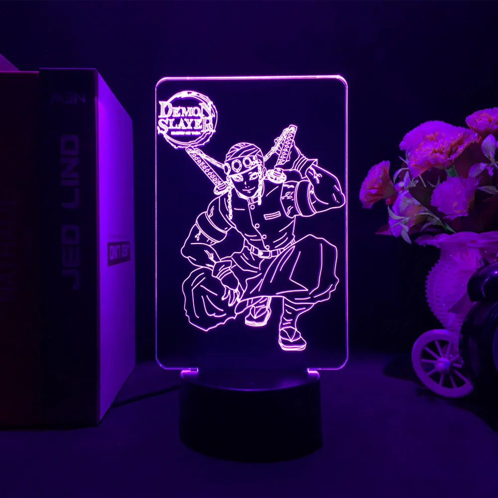 Lampe 3D - Demon Slayer