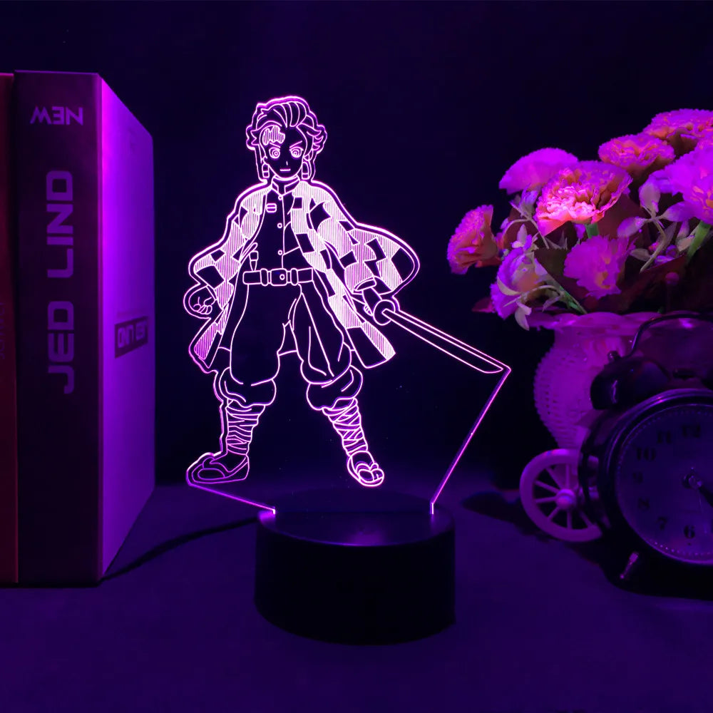 Lampe 3D - Demon Slayer