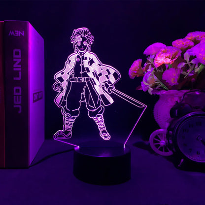 Lampe 3D - Demon Slayer