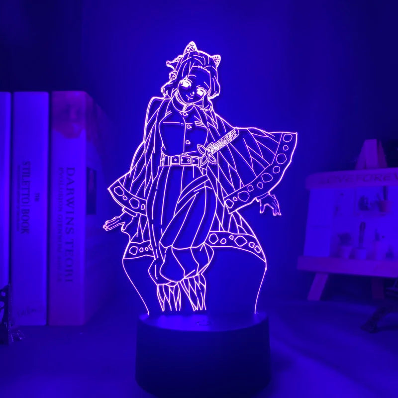 Lampe 3D - Demon Slayer