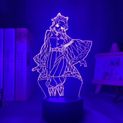Lampe 3D - Demon Slayer