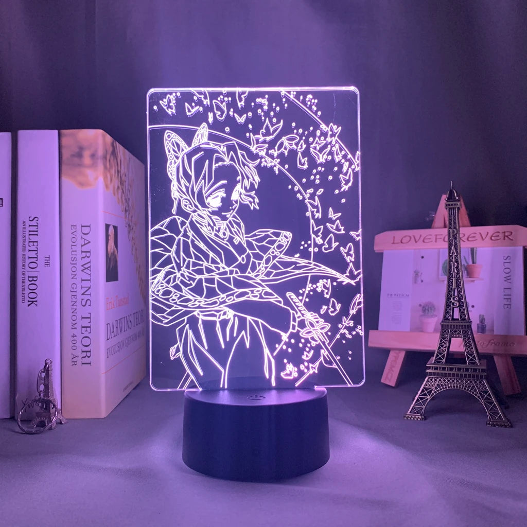 Lampe 3D - Demon Slayer