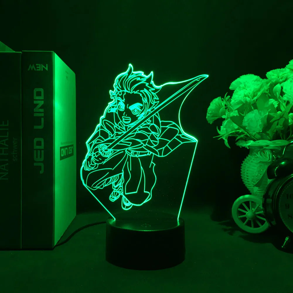 Lampe 3D - Demon Slayer
