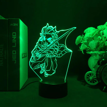 Lampe 3D - Demon Slayer