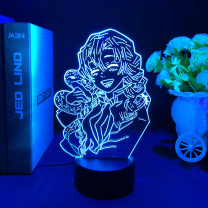 Lampe 3D - Demon Slayer