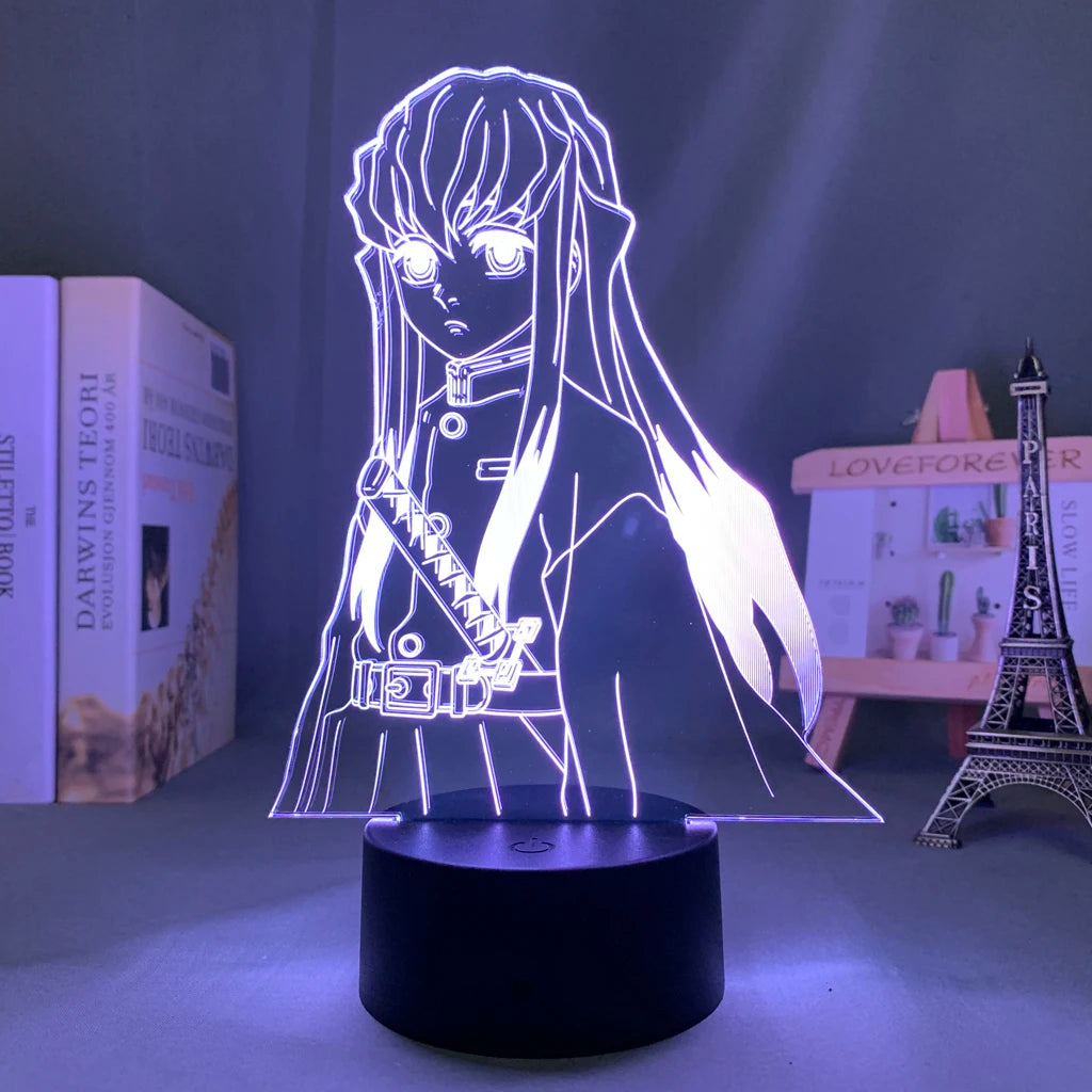 Lampe 3D - Demon Slayer
