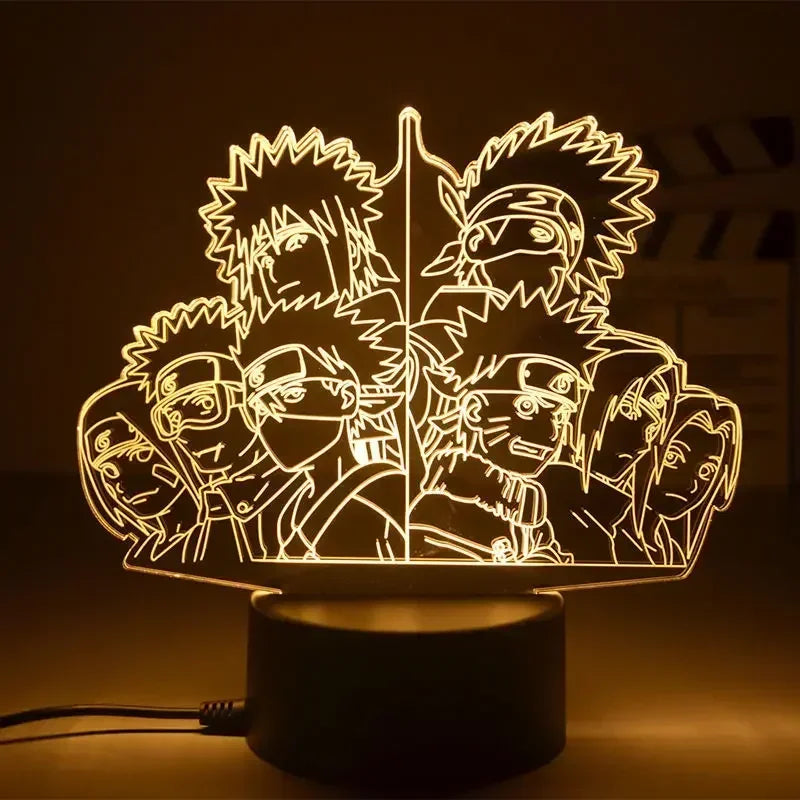 Lampe 3D - Naruto